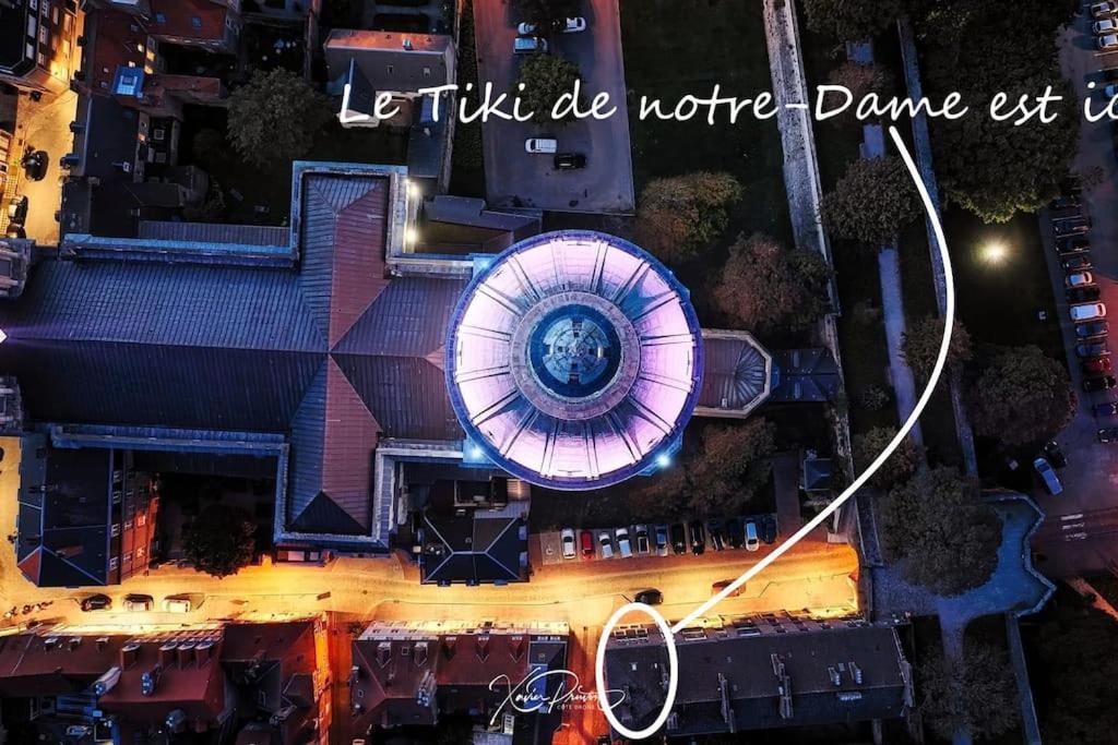 Le Tiki De Notre-Dame - Duplex Vue Cathedrale Lägenhet Boulogne-sur-Mer Exteriör bild